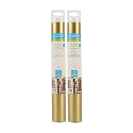 Premium Vinyl™ Permanent, Gold (2Pack)